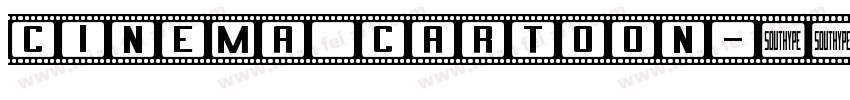 Cinema Cartoon字体转换